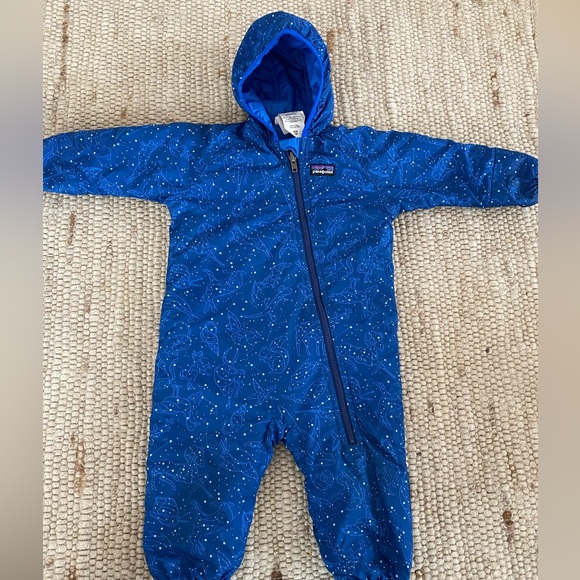 Reversible Patagonia Constellation print puffer snow suit - Picture 1 of 5